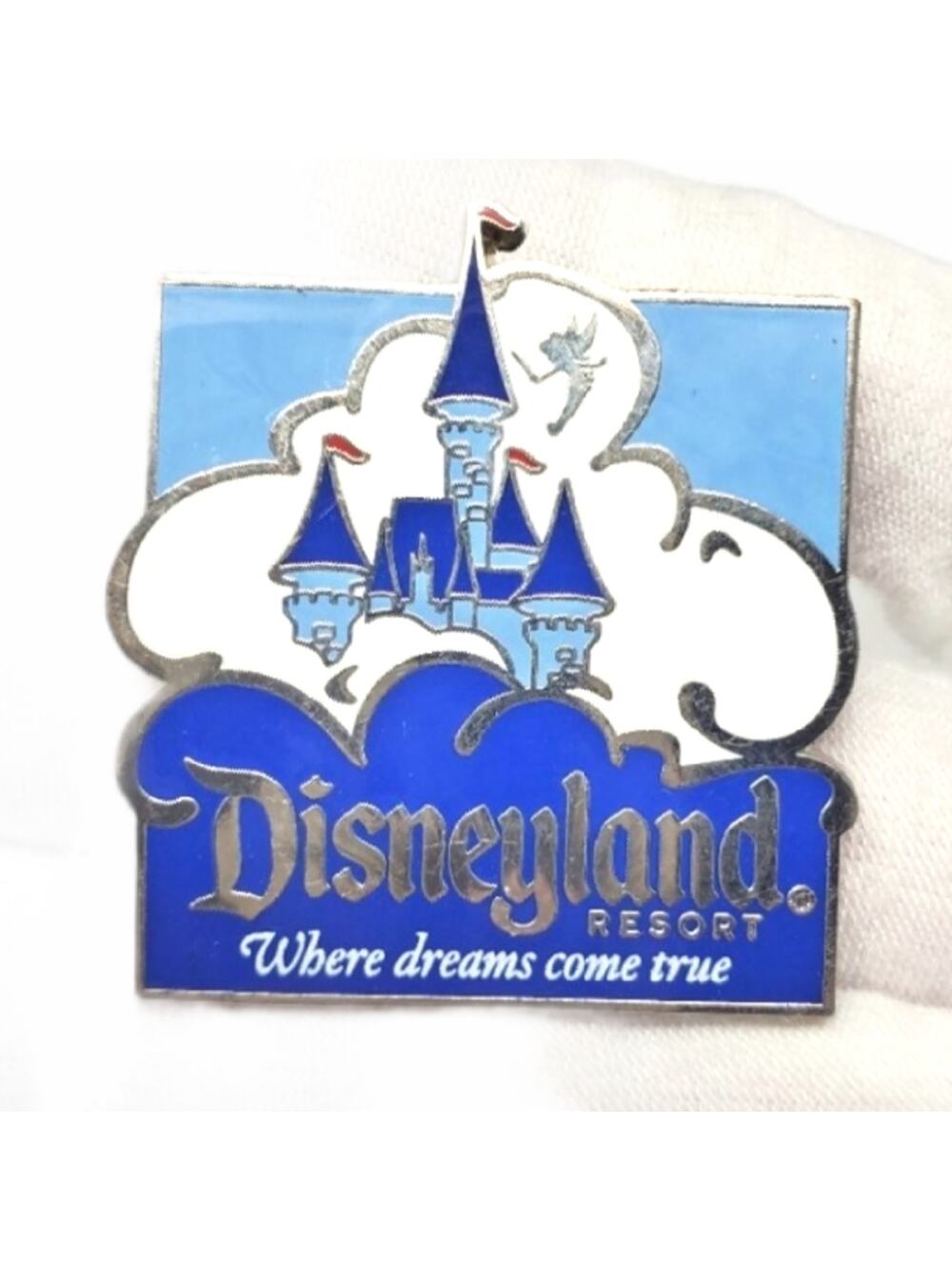 Disney Parks Disneyland Blue Castle Pin Enamel